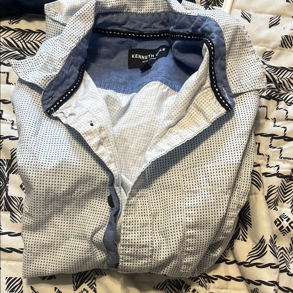 Kenneth Cole Blue Men's Shirt